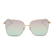 DISNEY PRINCESS - ARIEL 2.0 + SHIMMERING GOLD + IRIDESCENT SEA FOAM TO BLUE GRADIENT SUNGLASSES