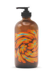Mind and Body Wash Refillable Glass