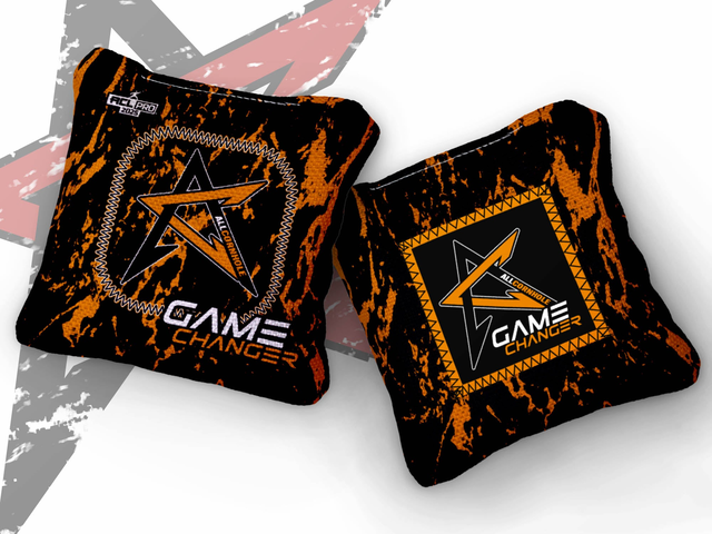 Gamechanger - 2025 AllCornhole “Blackout” - ACL Pro Stamped Cornhole Bags - SET OF 4