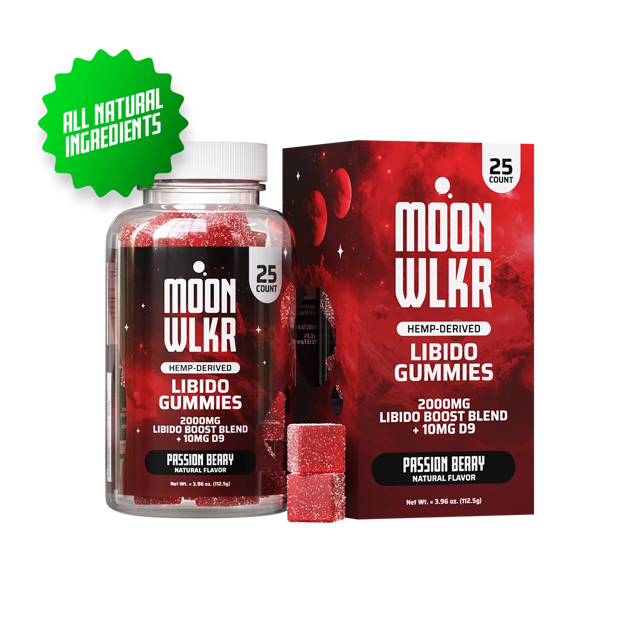 Delta 9 Libido Gummies — Passion Berry
