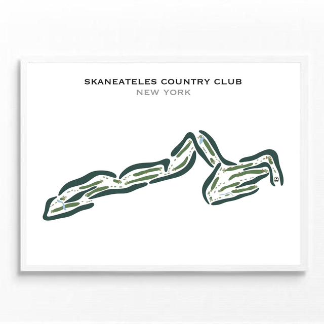 Skaneateles Country Club, New York - Printed Golf Courses