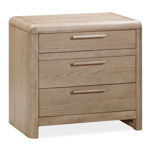 Furano 3-Drawer Nightstand