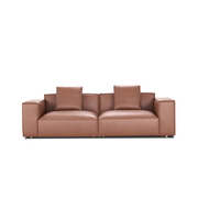 Modern Microfiber Leather Sofa