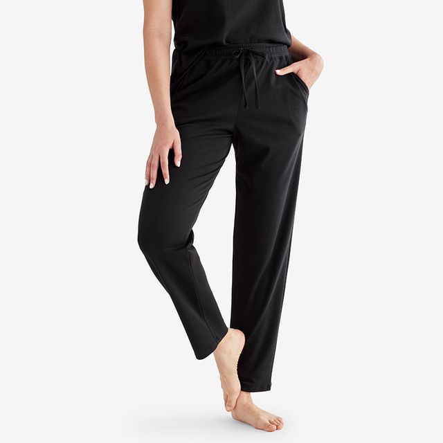 Pima Cotton Tapered Pants