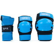 SFR Youth Ramp Triple Pad Set - Black/Blue