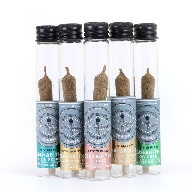 CBD + Delta-8 THC Sonder Moonrock Joint