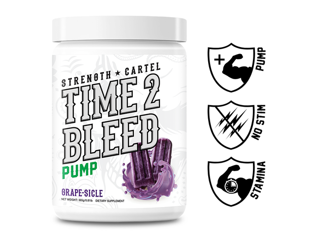 Strength Cartel Time 2 Bleed Grape-Sicle