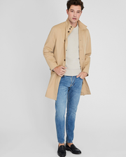 Funnel Neck Mac Coat