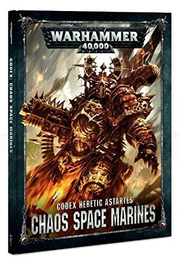 Games Workshop Warhammer 40k Chaos Space Marines Codex Heretic Astartes [Hardcov