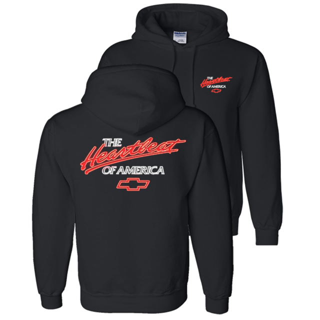 Neon Chevrolet Heartbeat of America Hooded Sweatshirt