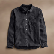 Lightweight Linen Shirt - Magma Pigment