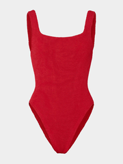 Square Neck Swim - Red