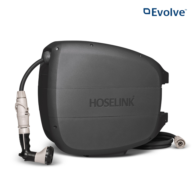 Evolve Retractable Hose Reel | Charcoal