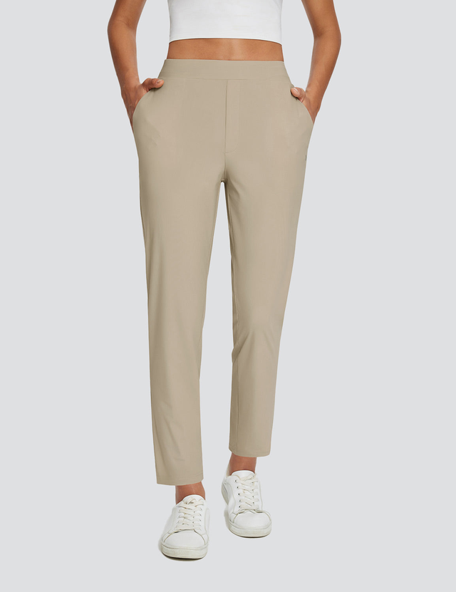 Flyleaf Ankle-length High-rise Pants