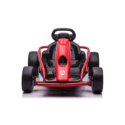 GoTrax - Drift Go Kart Electric Ride On for Kids, Up to 8 MPH, 120 lbs Weight Capacity - Red
