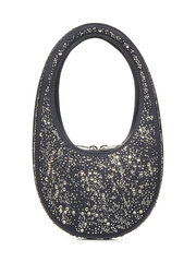 Coperni Crystal-Embellished Mini Swipe Handbag