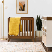 Otto 3-in-1 Convertible Mini Crib with 4" Mattress