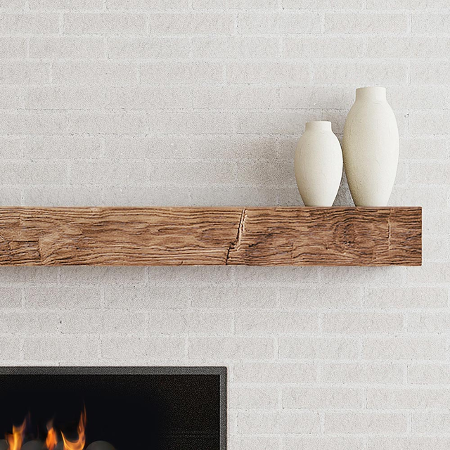 Ashcroft Concrete Fireplace Mantel Shelf
