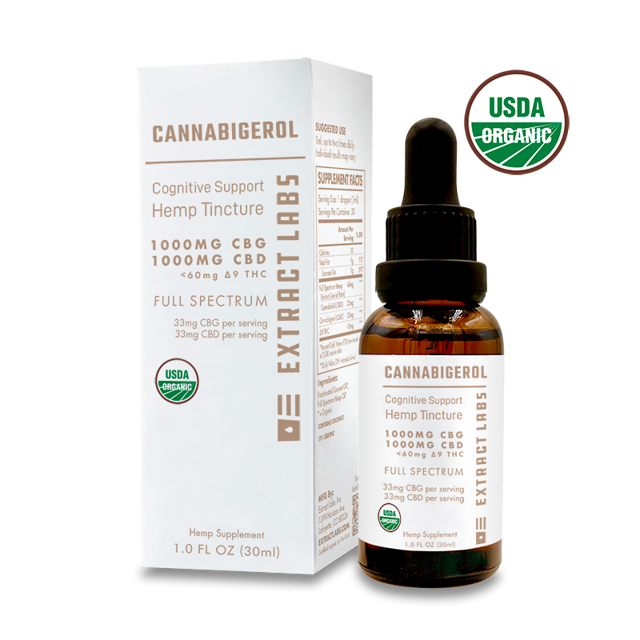 Full Spectrum CBG Oil | Best CBG Oil | Extract Labs