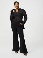 Bombshell A-Line Flare Ponte Pant