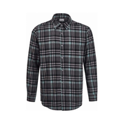 OUTRAK Unisex Flannel Shirt Grey Check 3XL