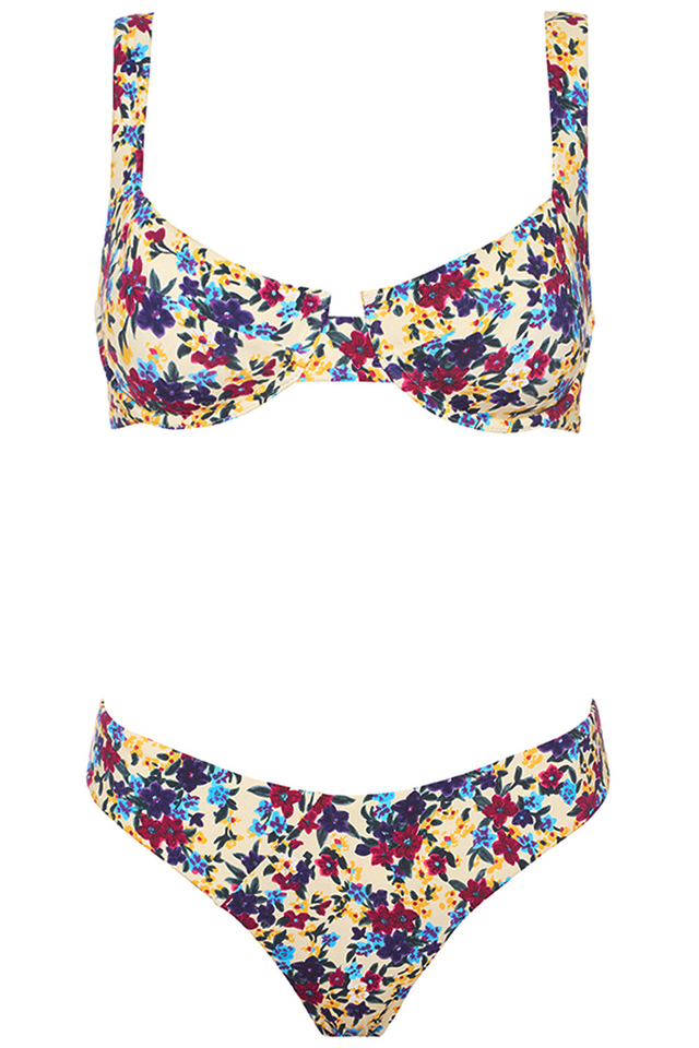 Laguna Bikini Vintage Floral Set