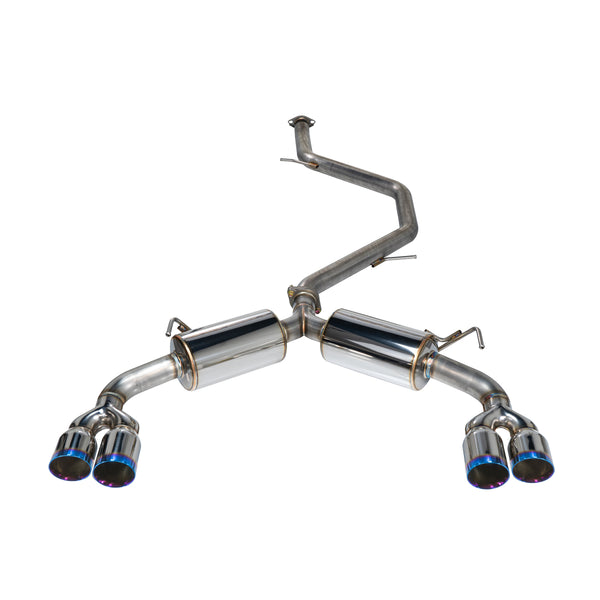 Remark Exhaust Toyota Corolla Hatchback (19-25) Sports Touring Catback w/ Quad Slant-Cut Tips