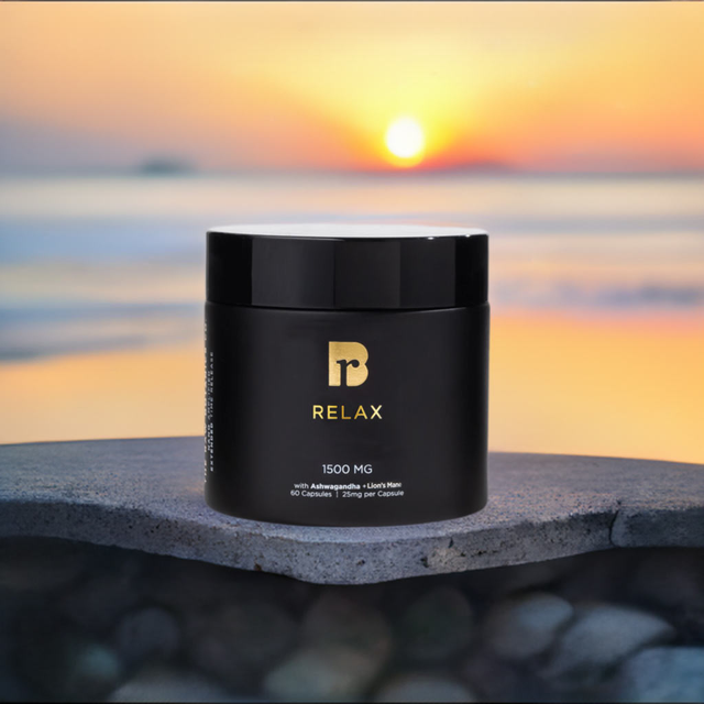 RELAX & Focus | Lion’s Mane & Hemp Softgels