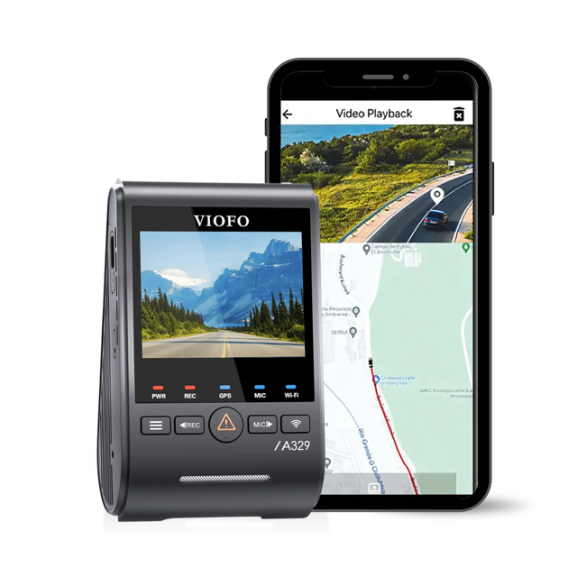 VIOFO A329S 4K UHD 1-Channel 60FPS Wi-Fi 6 Dash Cam