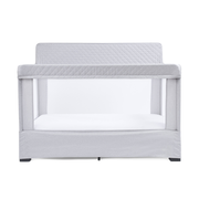 Lunaire Full Size Mesh Crib and Playard - Pebble Grey