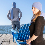 POLARIS 100% Organic Merino Wool Beanie Winter Hat (OC Thread, No Elastic, No Latex, No Polyester, No Acrylic, No Polyamide, No Synthetics) (100% Biodegradable)