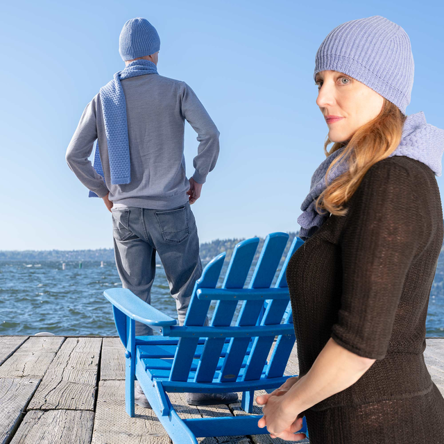 POLARIS 100% Organic Merino Wool Beanie Winter Hat (OC Thread, No Elastic, No Latex, No Polyester, No Acrylic, No Polyamide, No Synthetics) (100% Biodegradable)