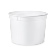 1/2 Gallon (64 oz.) BPA Free Food Grade Round Container (T60764) - Case of 200