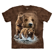 Find 10 Brown Bears Classic Cotton T-Shirt
