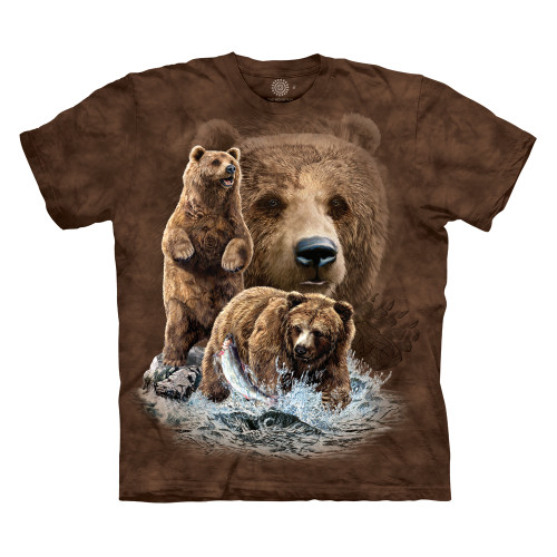 Find 10 Brown Bears Classic Cotton T-Shirt