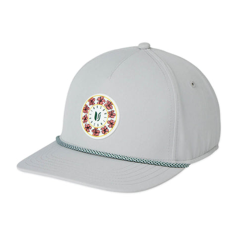 Azalea Coconut 5-Panel Snapback Rope Hat