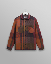 Whiting - Orange And Multicolour Tempo Check Overshirt
