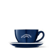 navy cup & saucer