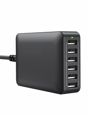 RAVPower PC013 60W 12A 6-Port USB Charger Block