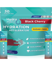 HydroMATE Electrolytes Sugar Free Black Cherry