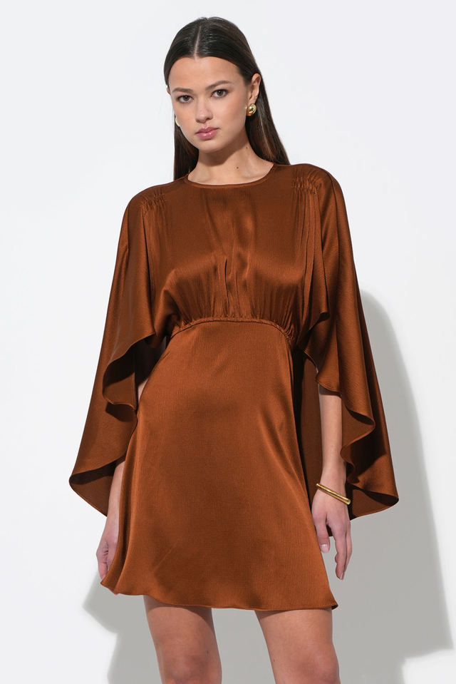 Soraia Cape Mini Dress
