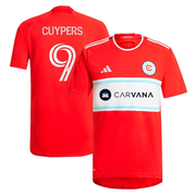 Men's Chicago Fire Hugo Cuypers adidas Red 2024 Return To Red Replica Player Jersey