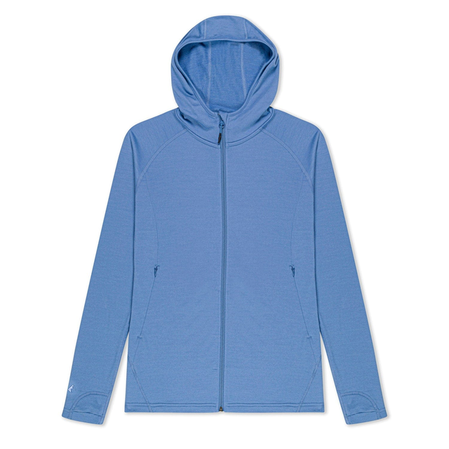 CLEARANCE Women's Hyde Merino Wool Hoodie Full Zip