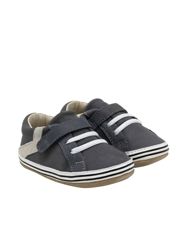 Adam First Kicks Grey Leather