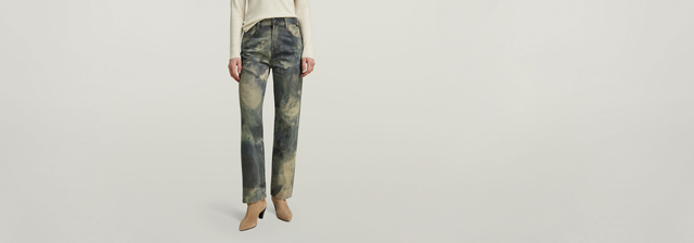 Viktoria High Straight Jeans