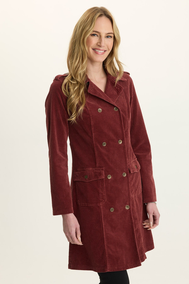 Risto Corduroy Trench Coat