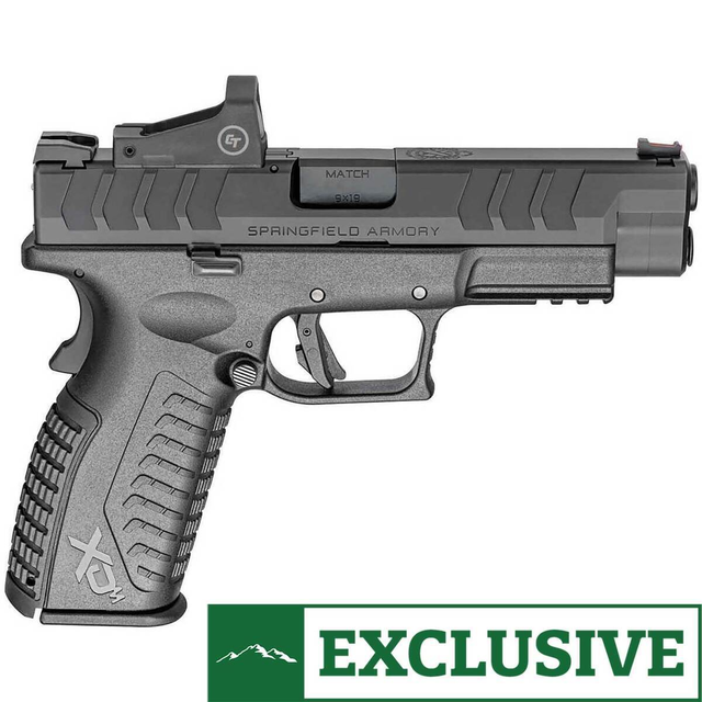Springfield Armory XD-M Elite 9mm Luger 4.5in Black Pistol - 19+1 Rounds