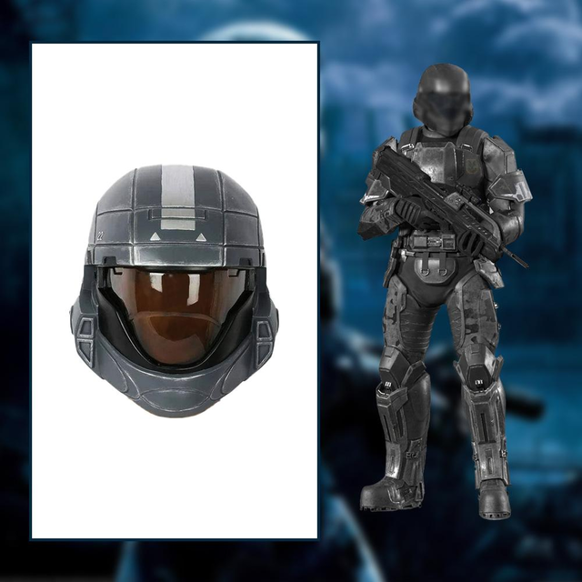 Xcoser 1:1 Scale Replica Halo3: ODST Cosplay Helmet