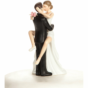 "Funny Sexy" Wedding Bride and Groom Cake Topper Figurine
