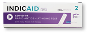 INDICAID (R) COVID-19 Antigen Rapid Test, 2 Tests per Pack - expiration date of  September 2025